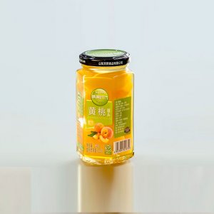 天同玻璃瓶装黄桃