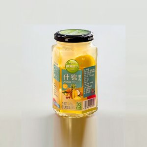 天同玻璃瓶装什锦