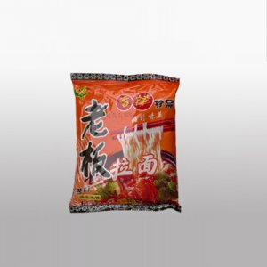 康福龙老板拉面香辣牛肉面