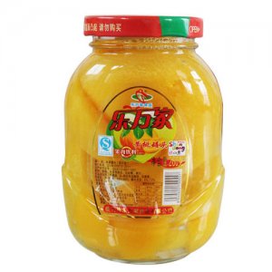 乐万家黄桃罐头260g