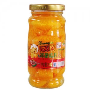 乐万家冰糖桔片罐头258g