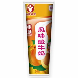 杨森乳业风味酸奶黄桃