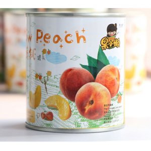 天同金属罐装黄桃