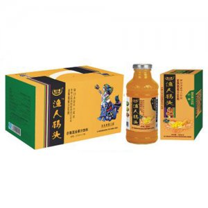 粒汁健芒果混合果汁饮料350mlX10瓶