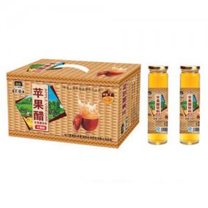 粒汁健木糖醇苹果醋饮料268mlx15瓶