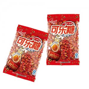 乐潮可乐糖400g