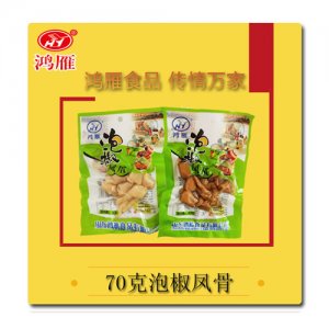 鸿雁泡椒凤骨70克