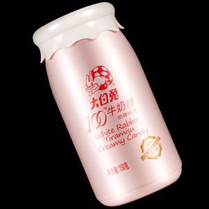 冠生园大白兔100冰激凌牛奶糖奶瓶装
