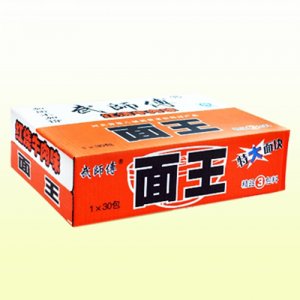 武师傅面王红烧牛肉味箱装