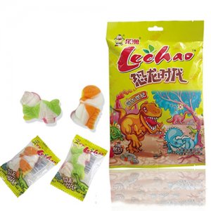 乐潮恐龙时代橡皮软糖90g