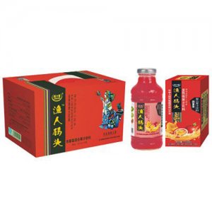 粒汁健西番莲混合果汁饮料350mlX10瓶