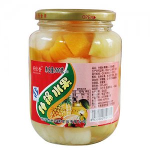乐万家什锦罐头500g