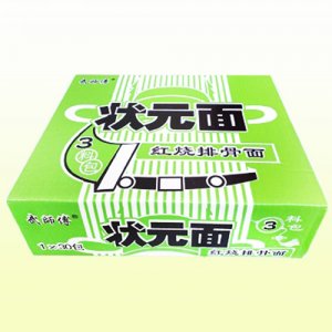 武师傅状元面红烧排骨面箱装