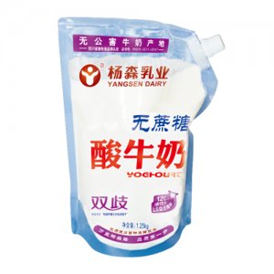 杨森乳业酸牛奶无蔗糖双歧1.25KG