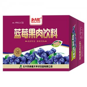 北大荒蓝莓果肉饮料600ml