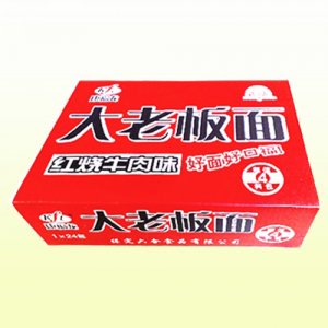 康福龙大老板面红烧牛肉味箱装