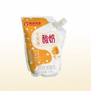 杨森乳业无蔗糖芝士酸奶