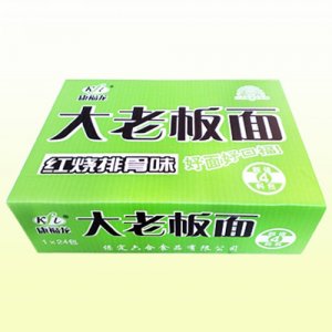 康福龙大老板面红烧排骨味箱装