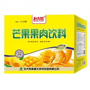 北大荒芒果果肉饮料1Lx6瓶