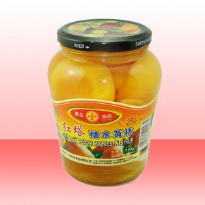 红塔牌糖水黄桃770克