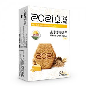 卓滋燕麦麦麸饼干
