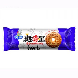 博通趣奇星香草味酥性饼干