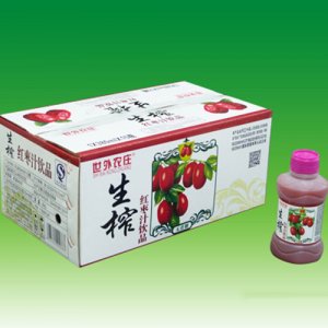 世外农庄生榨红枣汁饮品380mlX15