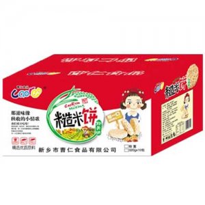 曹仁糙米饼散称纸箱