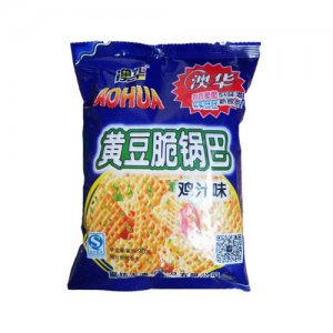 澳华黄豆脆鸡汁味90克