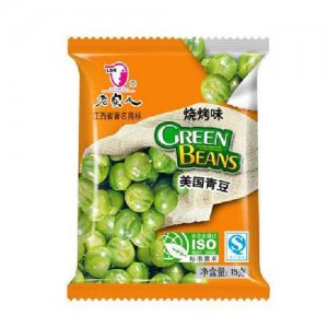老实人青豆烧烤味15g