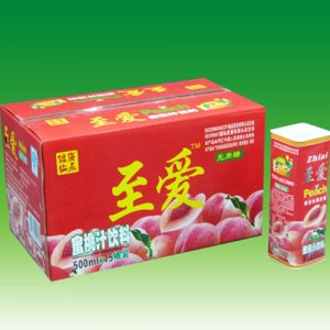 至爱蜜桃汁饮料500mlX15