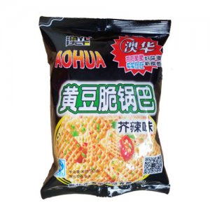 澳华黄豆脆芥末味90克