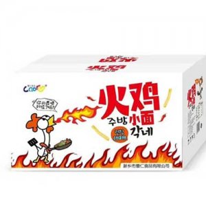 曹仁火鸡小面葱香鸡肉味纸箱