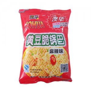 澳华黄豆脆麻辣味90克