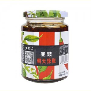 老实人豆豉 朝天辣椒 260g