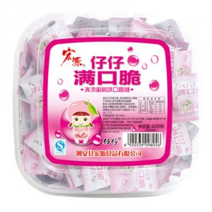 宏源仔仔满口脆口香糖（蜜桃味）