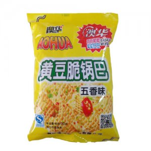 澳华黄豆脆五香味90克