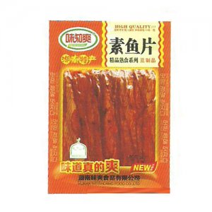味知爽素鱼片80克