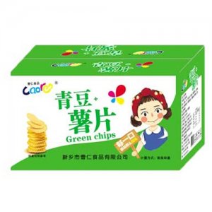 曹仁青豆薯片纸箱