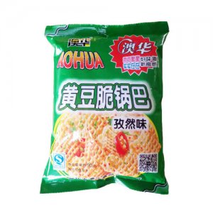 澳华黄豆脆孜然味90克
