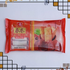中雪春卷醇香豆沙馅