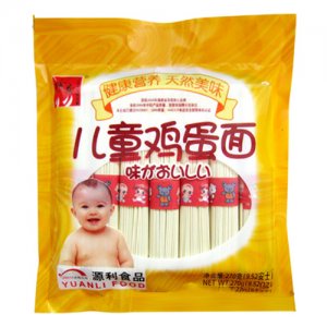 源利珍发儿童鸡蛋面