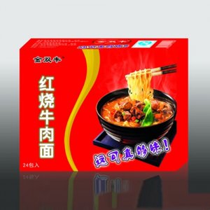 金双丰红烧牛肉面