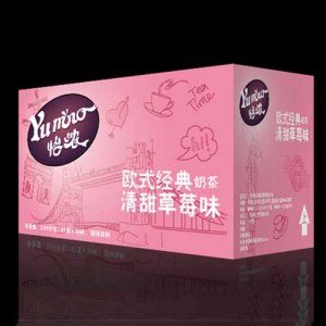 怡浓欧式经典奶茶(清甜草莓味)