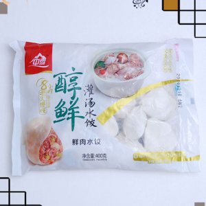 中雪醇鲜灌汤水饺鲜肉馅