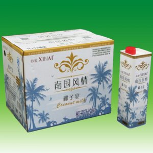 心爱南国风情椰子汁饮料1LX12