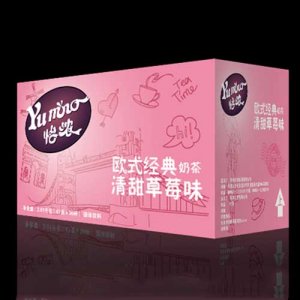 怡浓欧式经典奶茶（清甜草莓味）