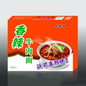 金双丰香辣牛肉面