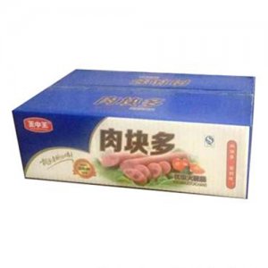 王中王肉块多优级火腿肠箱装