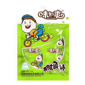 味知爽开味鱼棒袋中袋山椒味